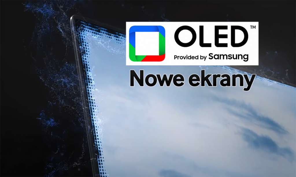Samsung zaprezentował futurystyczne ekrany OLED nowej generacji do laptopów. Mają wbudowane kamery i wąskie ramki!