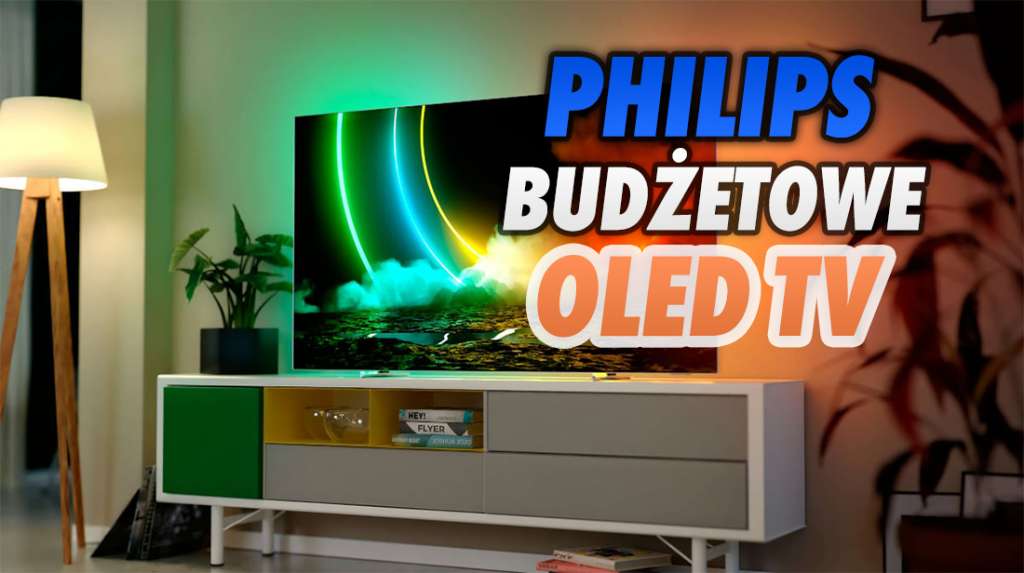 Duży TV Philips OLED z HDMI 2.1 i unikalnym systemem Ambilight - mega cena na Cyber Monday! Gdzie kupić?