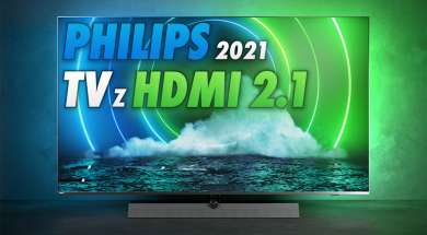 Philips telewizory 2021 HDMI 2.1