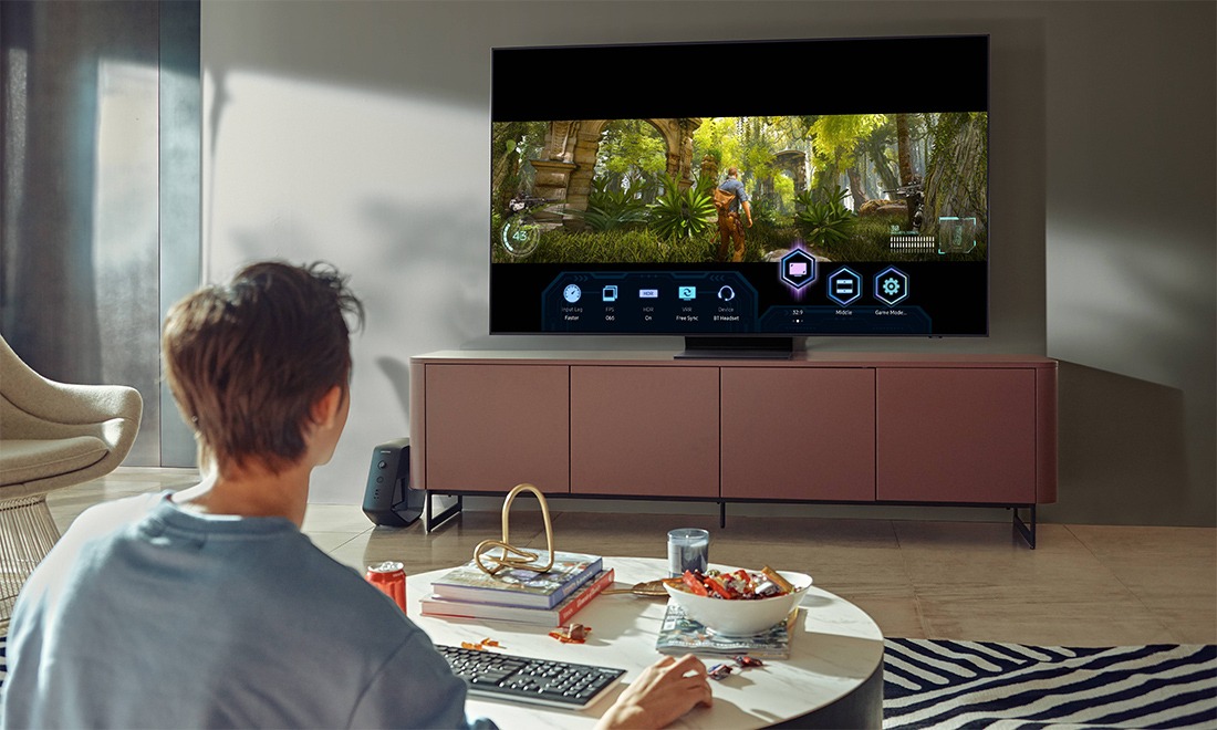 Samsung: moc nowości dla graczy w TV Neo QLED i QLED w 2021 roku! Format Ultrawide 32:9, Panel Gracza – co jeszcze?