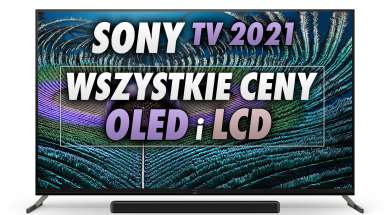 Sony TV telewizory BRAVIA XR 2021 OLED LCD ceny