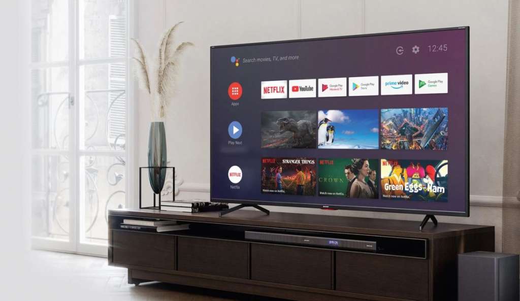 Test telewizor Sharp BN5 Android TV Dolby Vision wygląd