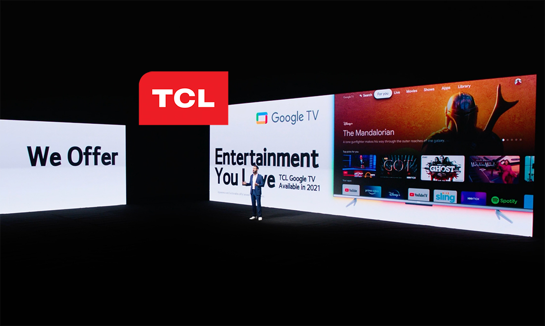 TCL wprowadzi pierwsze telewizory z systemem Google TV! Firma połączy telewizory MiniLED, 8K i QLED z nową platformą