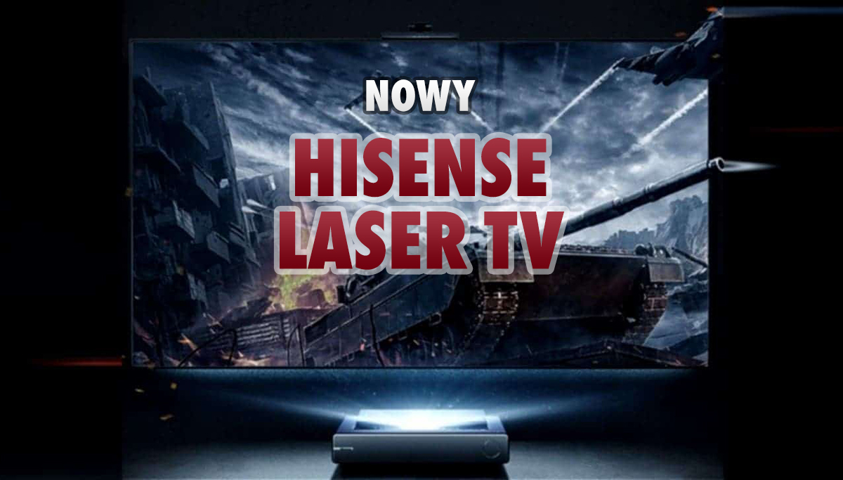 Hisense pokazało odświeżoną, tańszą wersję LASER TV 4K HDR! Urządzenie otrzymało inteligentną kamerę – co jeszcze o nim wiemy i ile kosztuje?