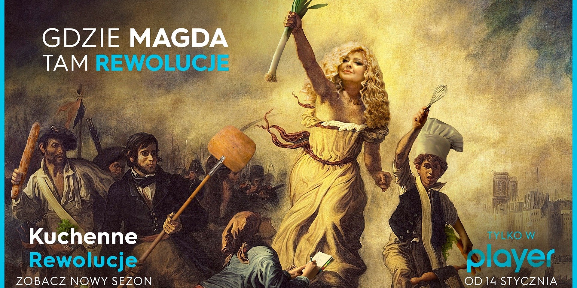 Magda Gessler i jej “Kuchenne Rewolucje” powracają – do obejrzenia premierowo wyłącznie w Player!