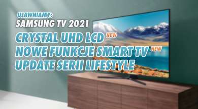 Samsung telewizory LCD Crystal UHD 2021