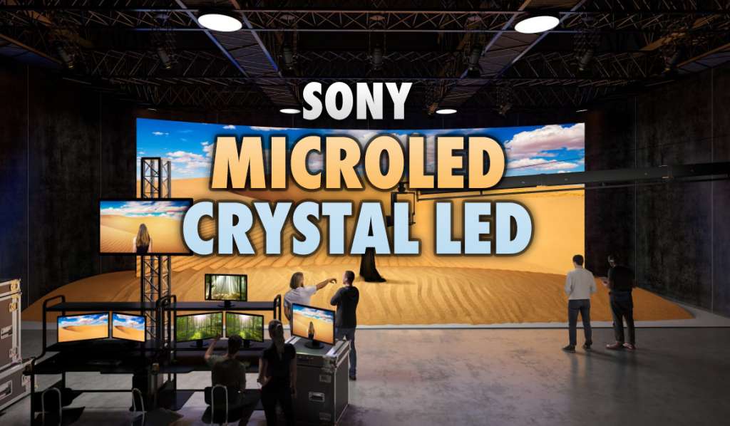 Sony odpowiada konkurencji i prezentuje dwie serie telewizorów MicroLED! Co wiemy przełomowych modelach "Crystal LED"?