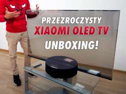 Mi TV LUX OLED Transparent Edition unboxing