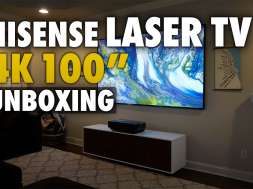 Hisense Laser TV 4K unboxing