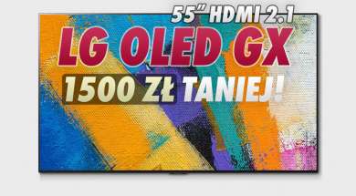LG OLED GX 55 cali telewizor promocja