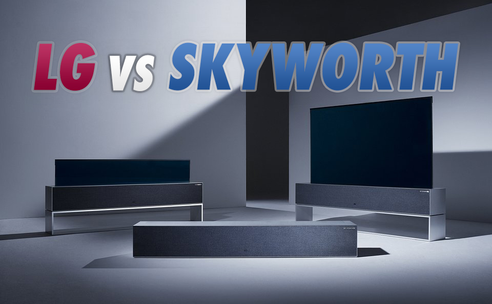 Chiński Skyworth przeprasza LG. Konkurent ukradł wizerunek telewizora OLED RX i zaprezentował jako swój produkt