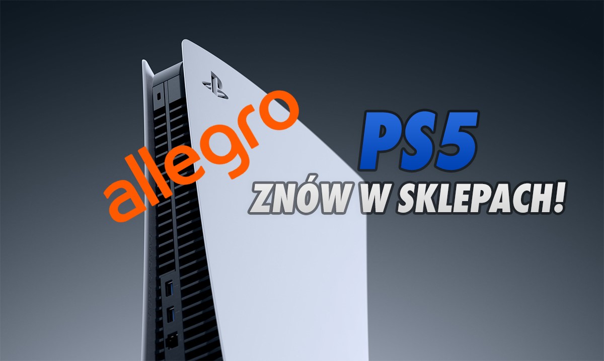 Nie masz jeszcze własnej PlayStation 5? Wielka dostawa konsol w oficjalnym sklepie Allegro. Dostępne już dziś! Jakie ceny?