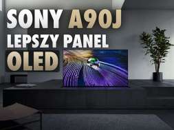 Sony 4K OLED A90J telewizor panel ekran