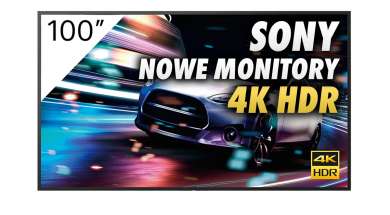 Sony monitor Bravia FW-100BZ40J okładka