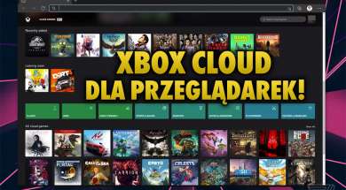 Xbox Cloud Gaming web przeglądarka wygląd okładka