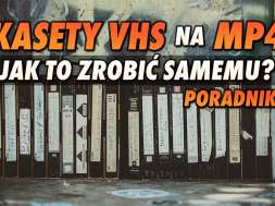 kasety VHS MP4 konwersja okładka