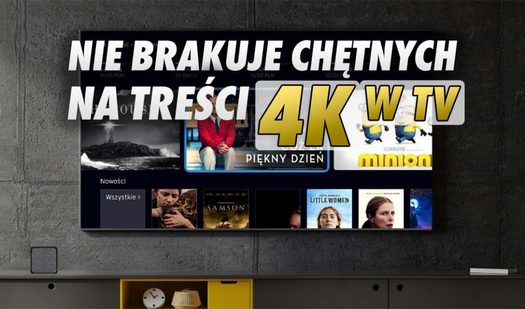 4K upowszechnia się wśród Polaków - z nowego dekodera UPC krótko po premierze korzysta kilkadziesiąt tysięcy ludzi