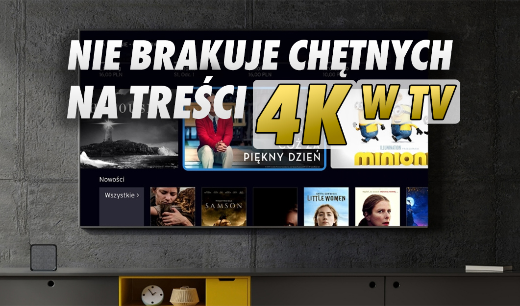 4K upowszechnia się wśród Polaków – z nowego dekodera czołowego dostawcy cyfrowej TV korzysta już kilkadziesiąt tysięcy ludzi