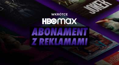 HBO Max Polska abonament z reklamami okładka