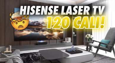 Hisense LASER TV L5F projektor 120 cali okładka