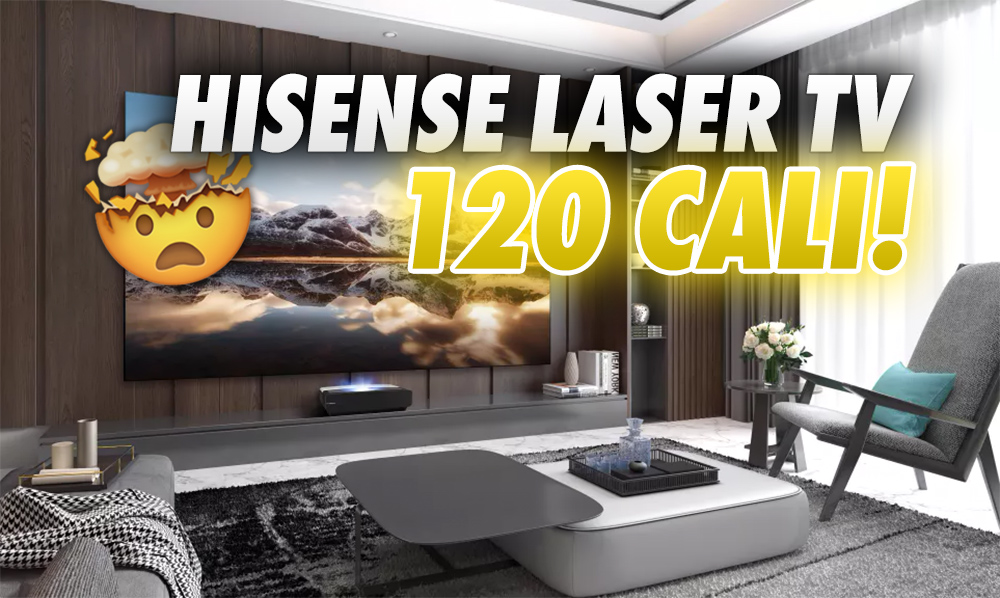 Wielki 120-calowy 4K LASER TV Hisense za chwilę w sprzedaży. Jest zaskakująco tanio. Będzie hit? Kiedy w Polsce?