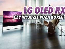 LG OLED RX zwijany rolowany telewizor