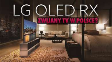 LG SIGNATURE OLED RX zwijany rolowany telewizor Polska okładka