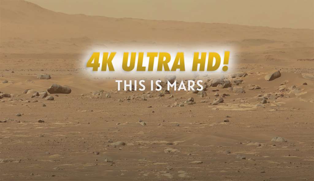 Mars w 4K Ultra HD! Zobaczcie spektakularny półgodzinny film prosto z pokładu łazika na powierzchni Czerwonej Planety