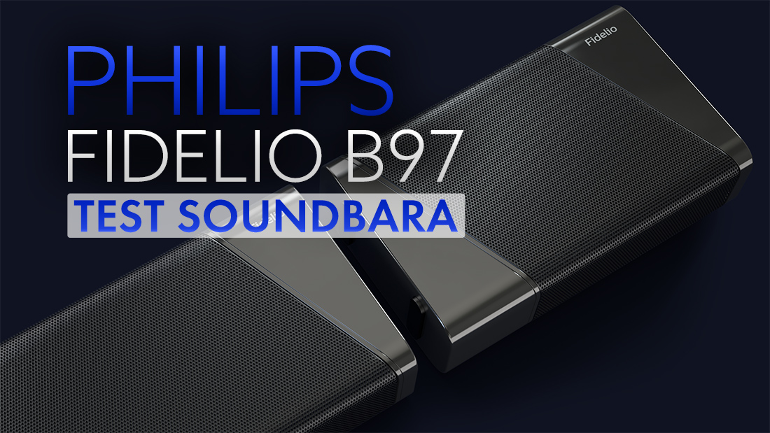 Testujemy imponujący flagowy soundbar Philips Fidelio B97 Dolby Atmos