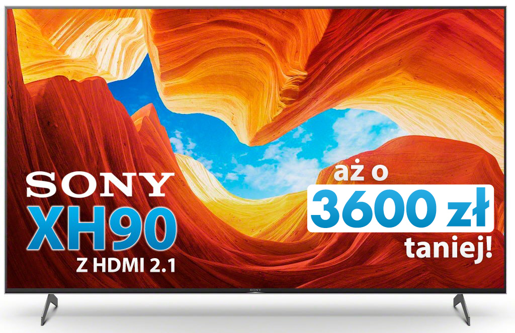 Wraca ogromna promocja na ogromny telewizor Sony! 75 cali z HDMI 2.1 4K 120Hz taniej od premiery aż o 3600 zł! Gdzie kupimy na raty?