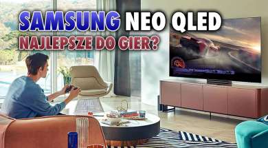 Samsung Neo QLED QN91 telewizor gry gaming okładka
