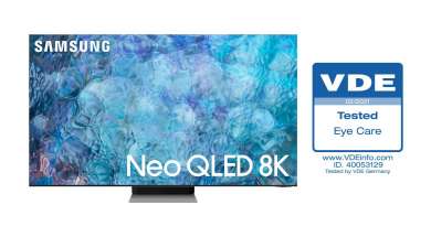 Samsung Neo QLED telewizory certyfikat VDE 1