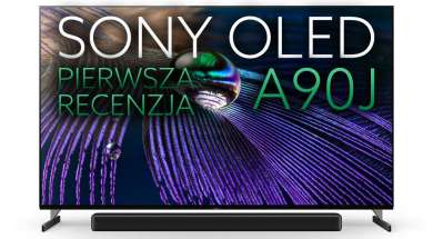Sony OLED A90J telewizor pierwsza recenzja okładka