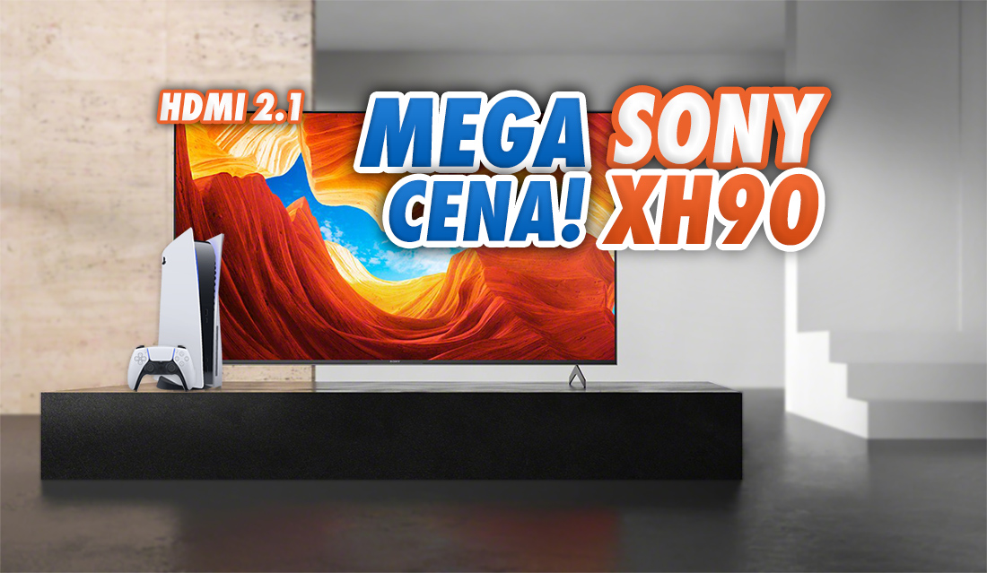 Bardzo niska cena na telewizor Sony XH90 rekomendowany do PS5 z HDMI 2.1 4K 120Hz! Wszystko przez sprytny trik z ratami!