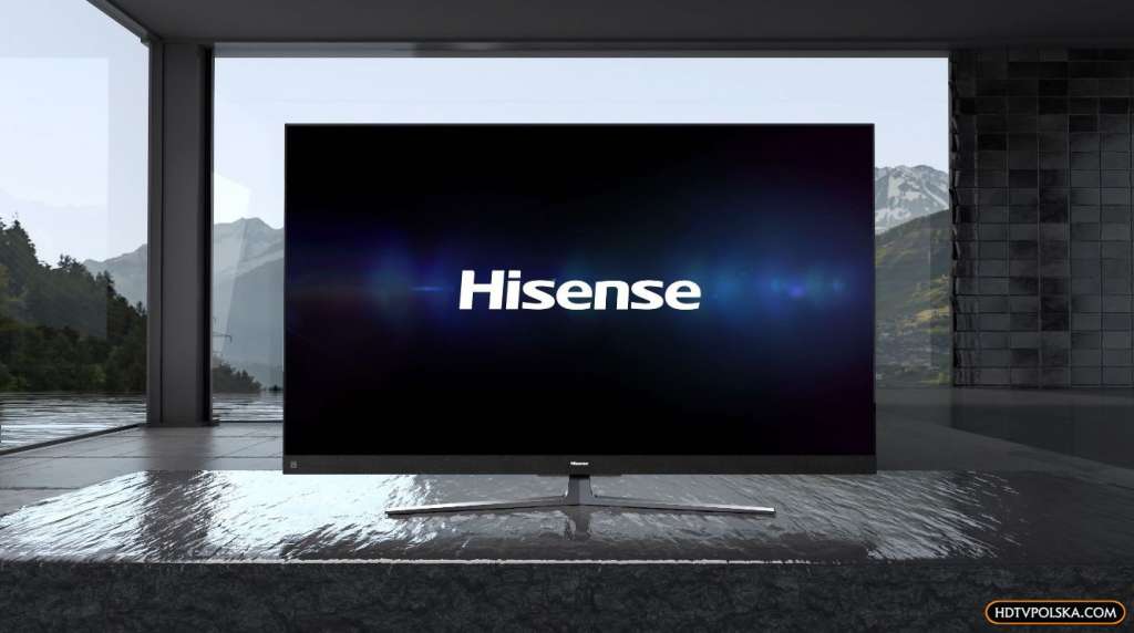 Telewizor Hisense Q8UF test wygląd room