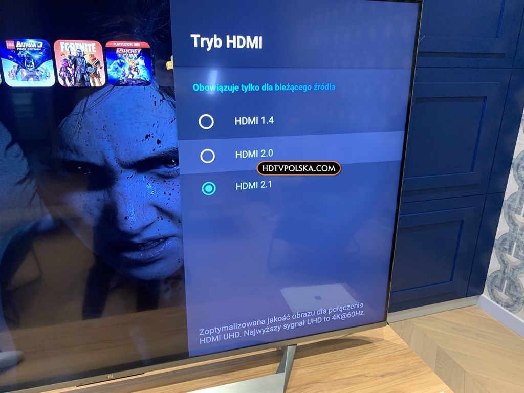 Telewizor Xiaomi Mi TV Q1 QLED 75 cali testy HDMI 2.1