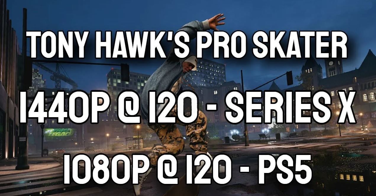 Tony Hawk’s Pro Skater 1 i 2 wskakuje w format 4K Ultra HD oraz 120FPS! Jaki telewizor to udźwignie z PS5 i Xbox Series X?