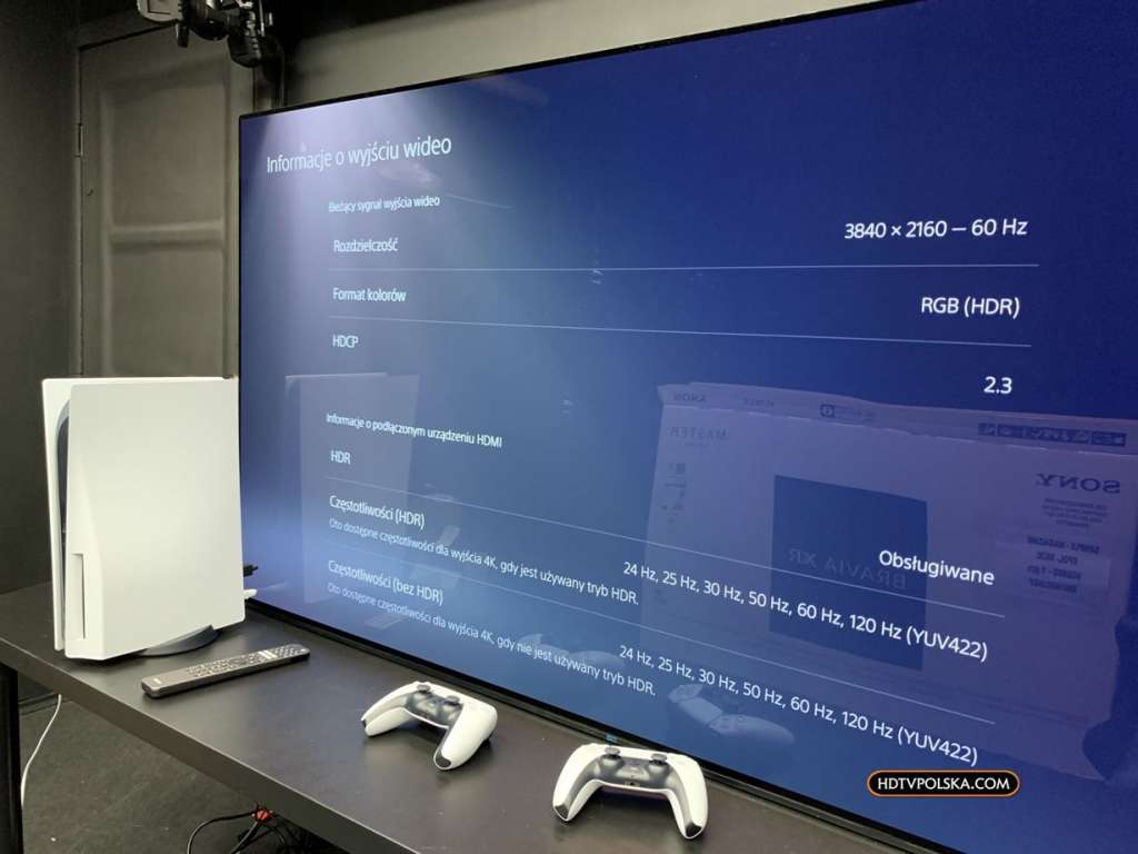 Zapowiedź otwieramy test Sony BRAVIA XR OLED A90J działanie z PS5