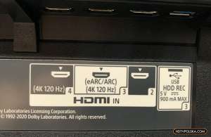 Zapowiedź otwieramy test Sony BRAVIA XR OLED A90J porty HDMI 2.1