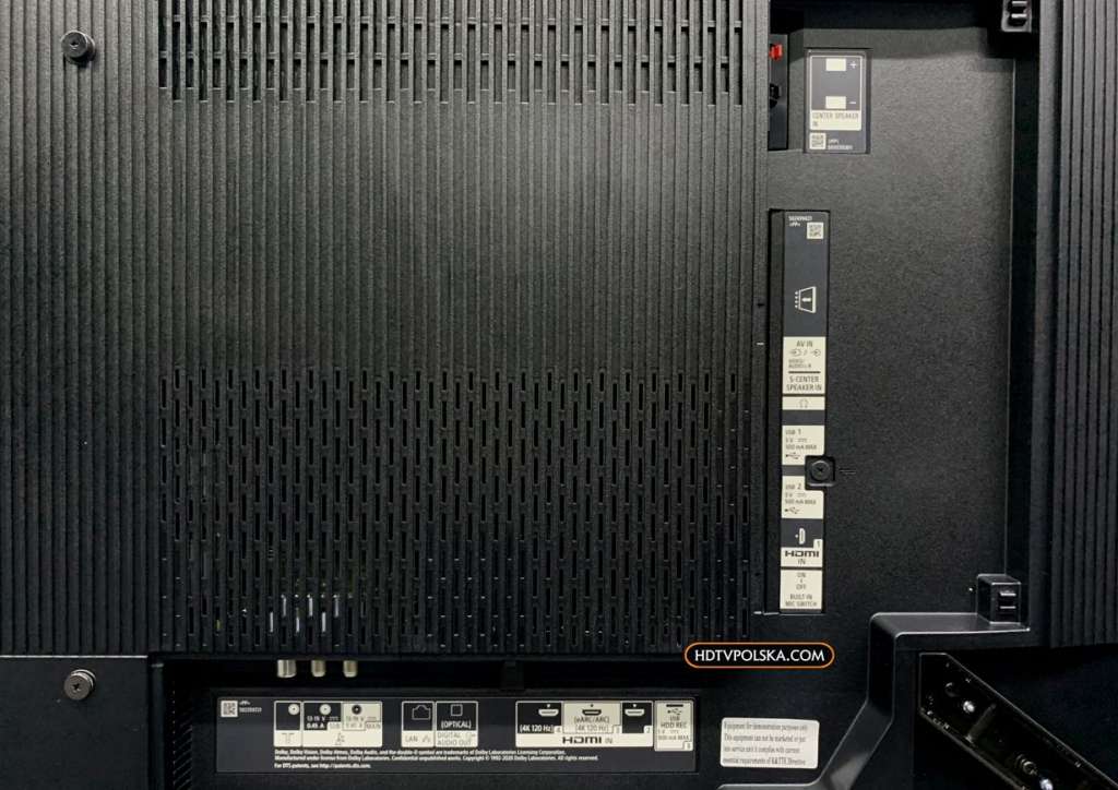 Zapowiedź otwieramy test Sony BRAVIA XR OLED A90J porty złącza