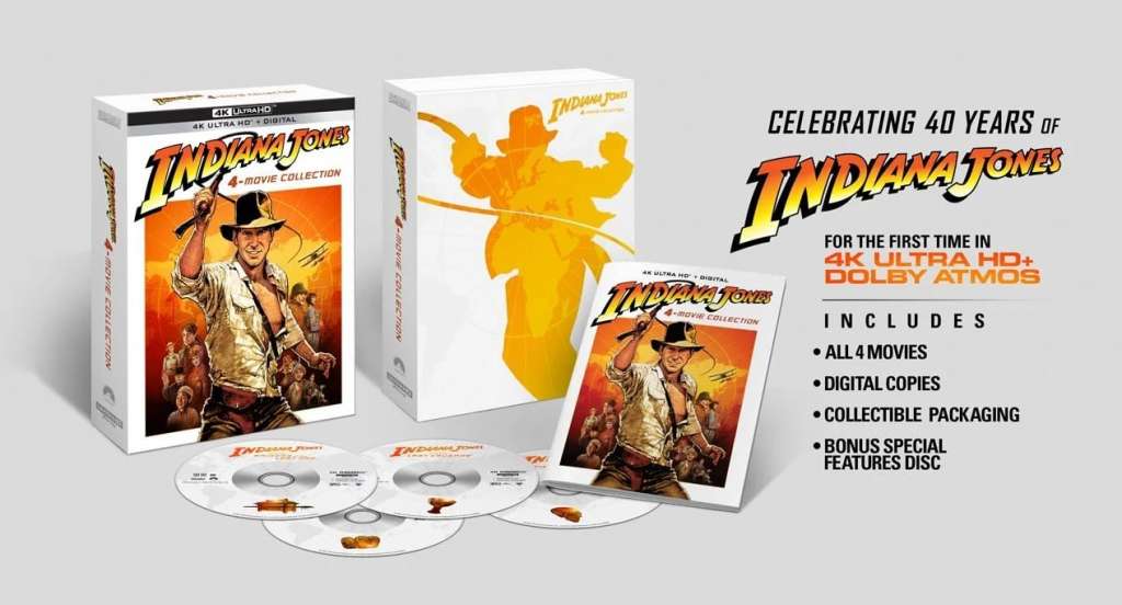 Gratka dla fanów klasyki! Fantastyczne wydanie kolekcji "Indiana Jones" w 4K UHD Blu-ray! Kiedy premiera?