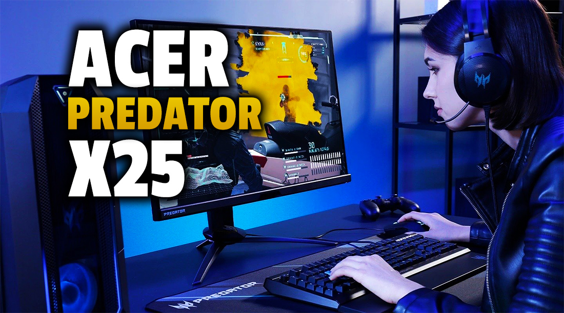 Monitor gamingowy Acer Predator X25 już na polskim rynku! Odświeżanie 360Hz, HDR i masa funkcji dla graczy – jaka cena?
