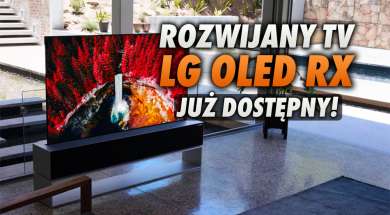 LG SIGNATURE OLED RX rozwijany rolowany telewizor okładka