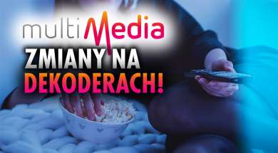 Multimedia Polska dekodery telewizja kanały zmiany okładka