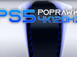 PS5 4K120Hz aktualizacja 2021 konsola Sony okładka