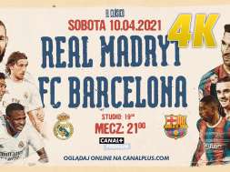 Real Madryt FC barcelona 4K Ultra HD Canal+ transmisja okładka