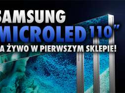 Samsung MicroLED telewizor 110 cali sklep okładka