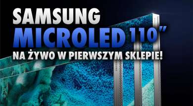 Samsung MicroLED telewizor 110 cali sklep okładka