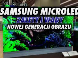 Samsung MicroLED telewizor na żywo wygląd okładka