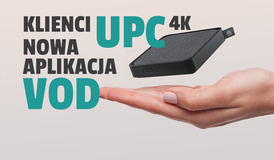 Abonenci telewizji UPC z dekoderem TV BOX 4K otrzymali dostęp do popularnego serwisu streamingowego!